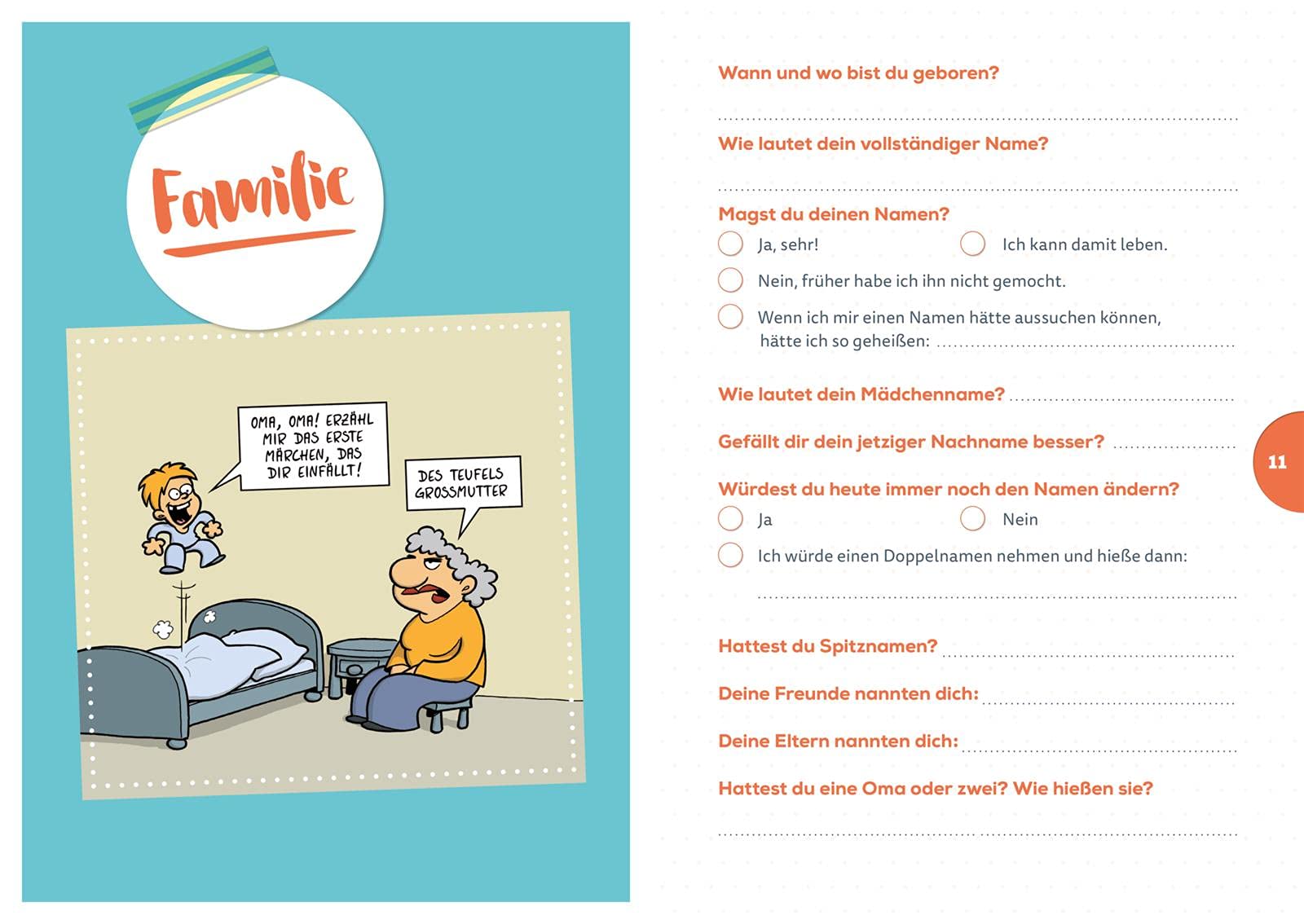 Fanbuch Oma: Was ich schon immer von dir wissen wollte ...