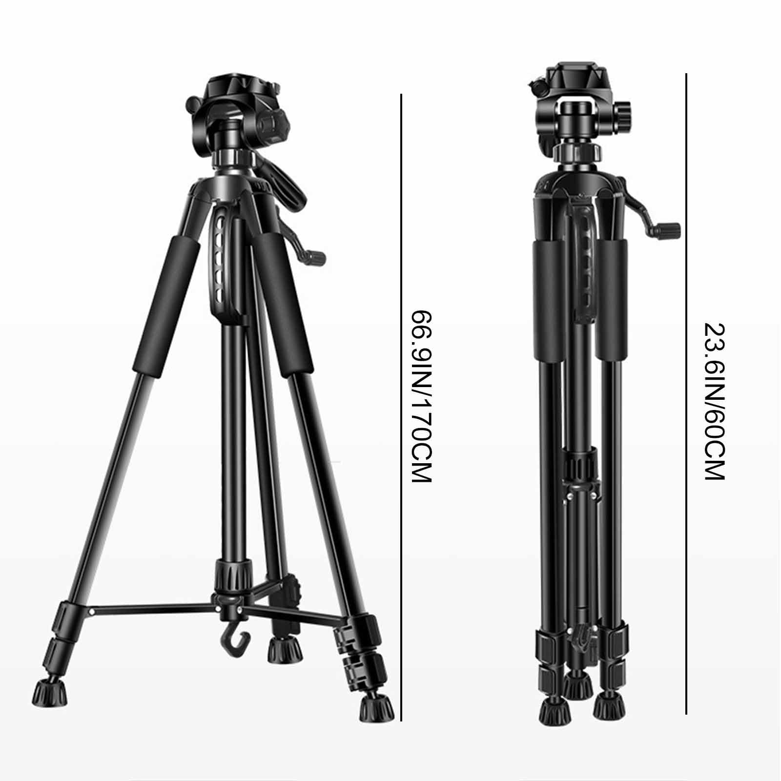 Trípode profesional resistente para cámaras DSLR, prismáticos y telescopios, diseño compacto de viaje para fotógrafos y entusiastas del aire libre