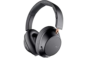 Plantronics BackBeat GO 810 Over Ear Wireless Headphones with Active Noise Canceling