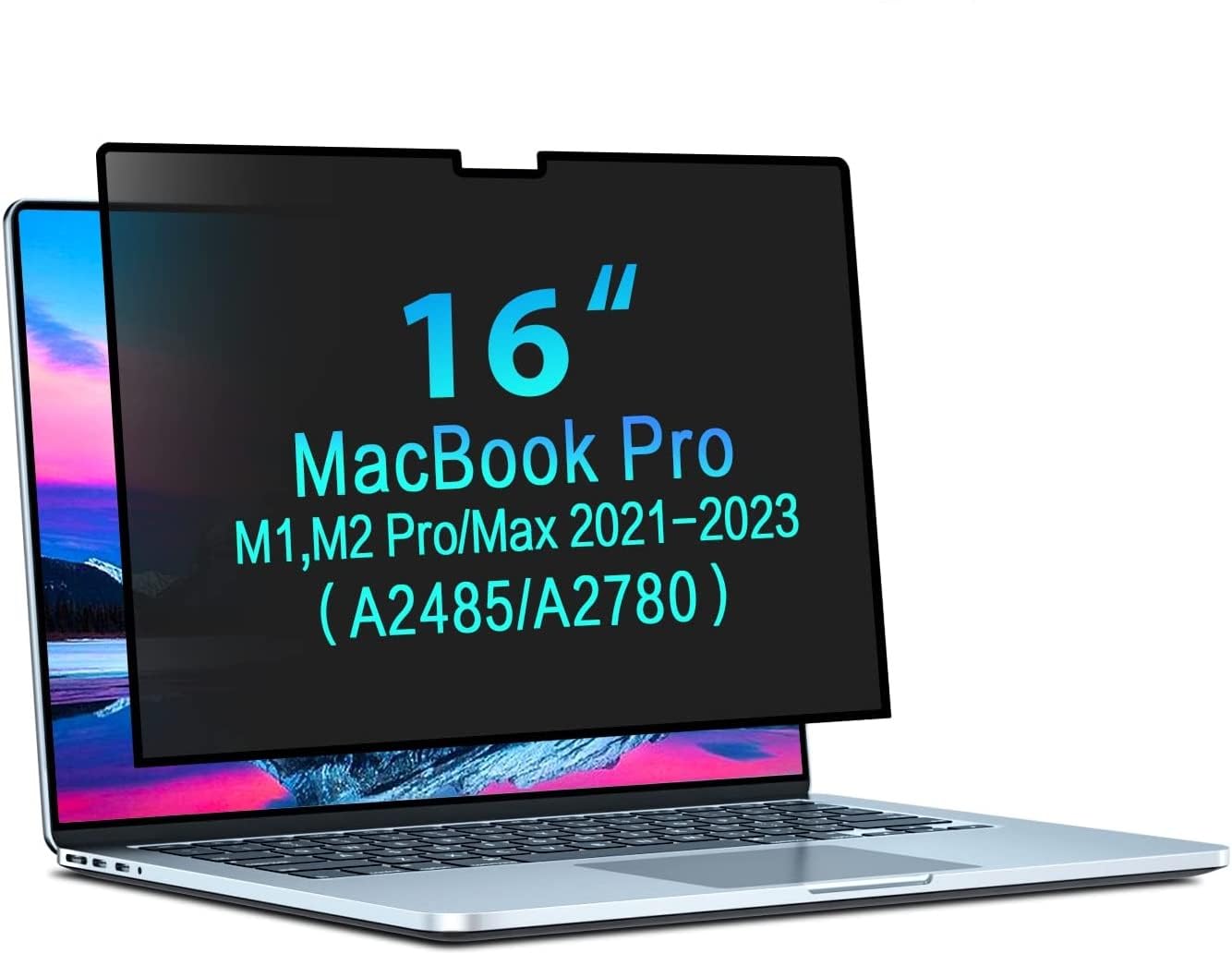 See full amazon price history chart for INICIO Magnetic Removable Privacy Screen Guard For MacBook Pro 16 Inch M1 A2485, M2 A2780, M3 A2991 (2021-2023) Anti-Peeping Anti-Glare Protector For MacBook Pro 16.2 inch INICIO Magnetic Removable Privacy Screen Guard For MacBook Pro 16 Inch M1 A2485, M2 A2780, M3 A2991 (2021-2023) Anti-Peeping Anti-Glare Protector For MacBook Pro 16.2 inch (B0BG2JNCR7) Amazon Price History, Amazon Price Tracker