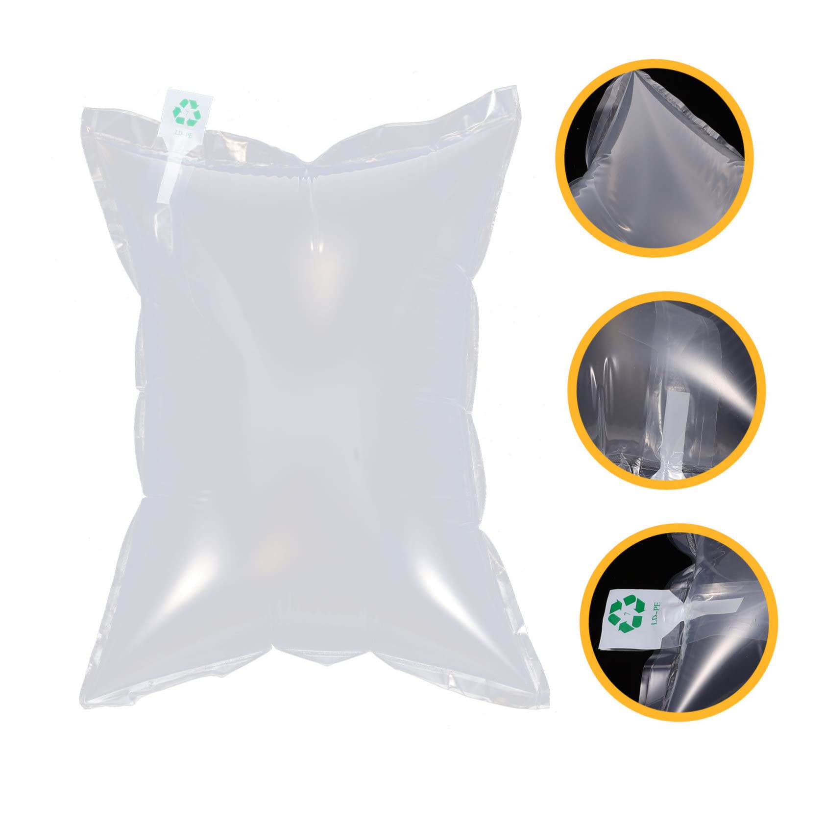 Bolsa Inflable de Burbujas 30piezas de Película Coextrusión Anticolisión | Botellas de Vino y Mochila, Material de Embalaje Ligero, Mejora la Eficiencia del Empaquetado