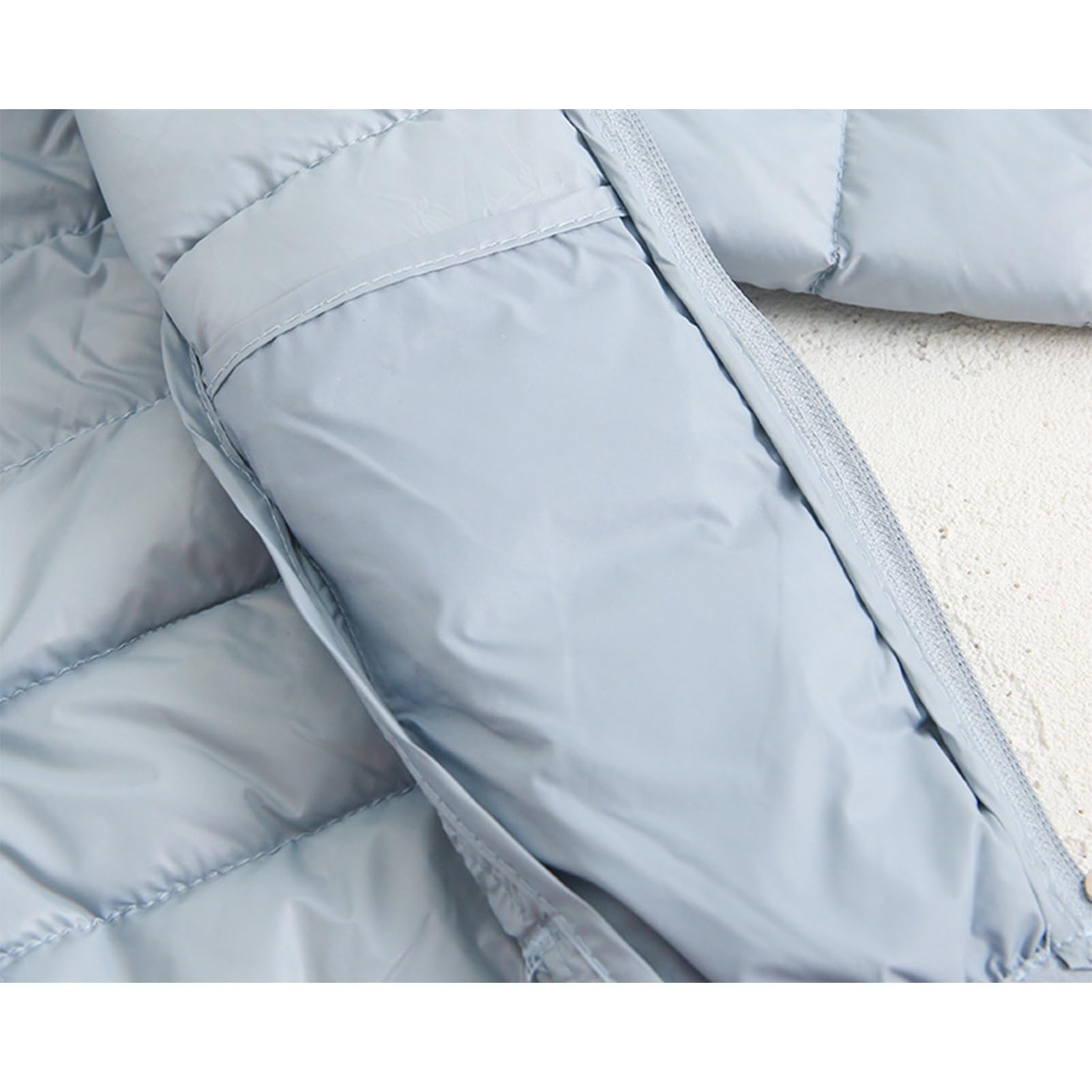 MEGXON Chaqueta Invierno for Niñas Niños Sudadera Capucha Abrigo Prueba Viento Ropa Gruesa Cálida Plumón (Color : Yelloww, Size : 130)