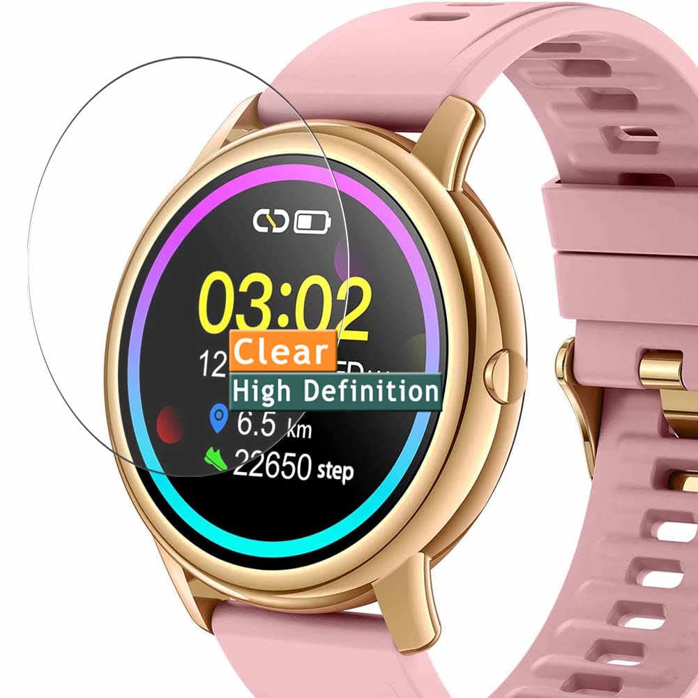 3-Pack Screen Protector, compatible with IDEALROYAL S27 1.3" Smart Watch smartwatch TPU Film Protectors Sticker [ Not Tempered Glass ]