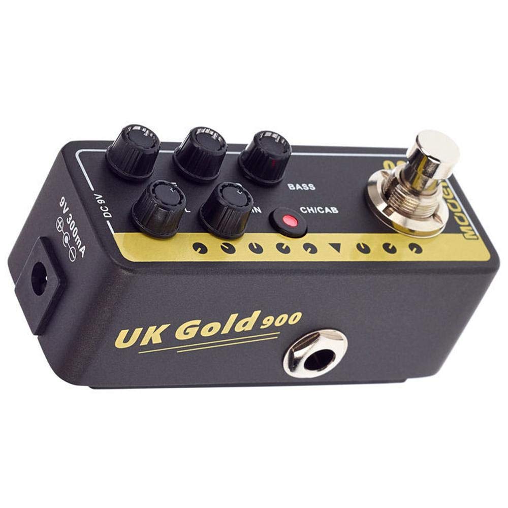 Mooer Pedal Preamp UK Gold 900 | para Guitarra, Digital, Inspirado