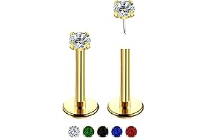 20g Cartilage Earring: Minimal Delight for Delicate Piercings