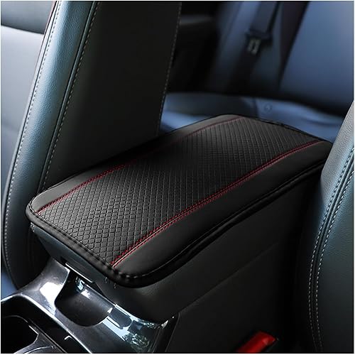 Almohadilla para reposabrazos de automóvil, de piel sintética, para consola central de automóvil, funda de asiento para reposabrazos automotriz para