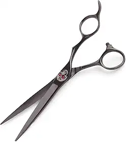 Marco Boni Tesoura Profissional Anatomic Art Fio Navalha 6 5'' Aço Inox Parafuso Caveira 1848 1 Unidade