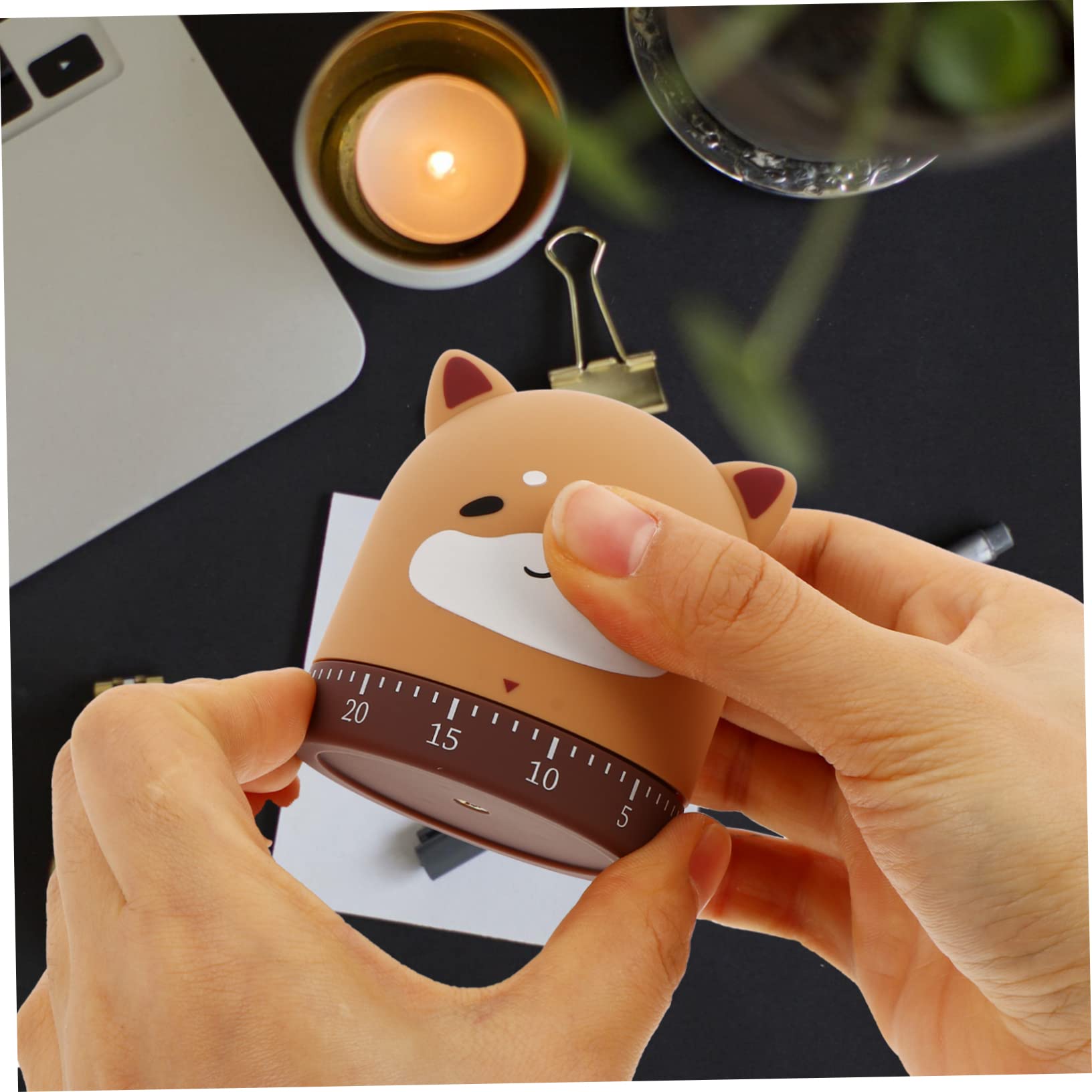 Amazon｜CRILSTYLEO 漫画動物キッチンタイマー 60分カウントダウン機械