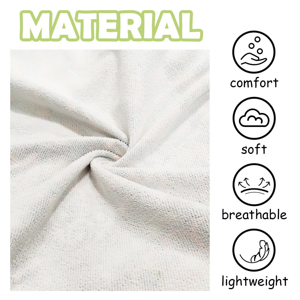 Lukery Serviettes Poncho de Plage Adulte Enfant, Séchage Rapide Poncho à Capuche, 3D Balle Imprimés Natation Surf Changement Peignoir de Bain pour Homme et Femme (60x110cm,Aquarelle