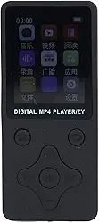 Leitor de MP3 de 64 GB, Leitor de MP3 Portátil de Som HiFi Sem Perdas Com Memória de 64 GB, Leitor de Música Bluetooth Com Tela LCD de 1,8 Polegadas Com Rádio FM e Função de