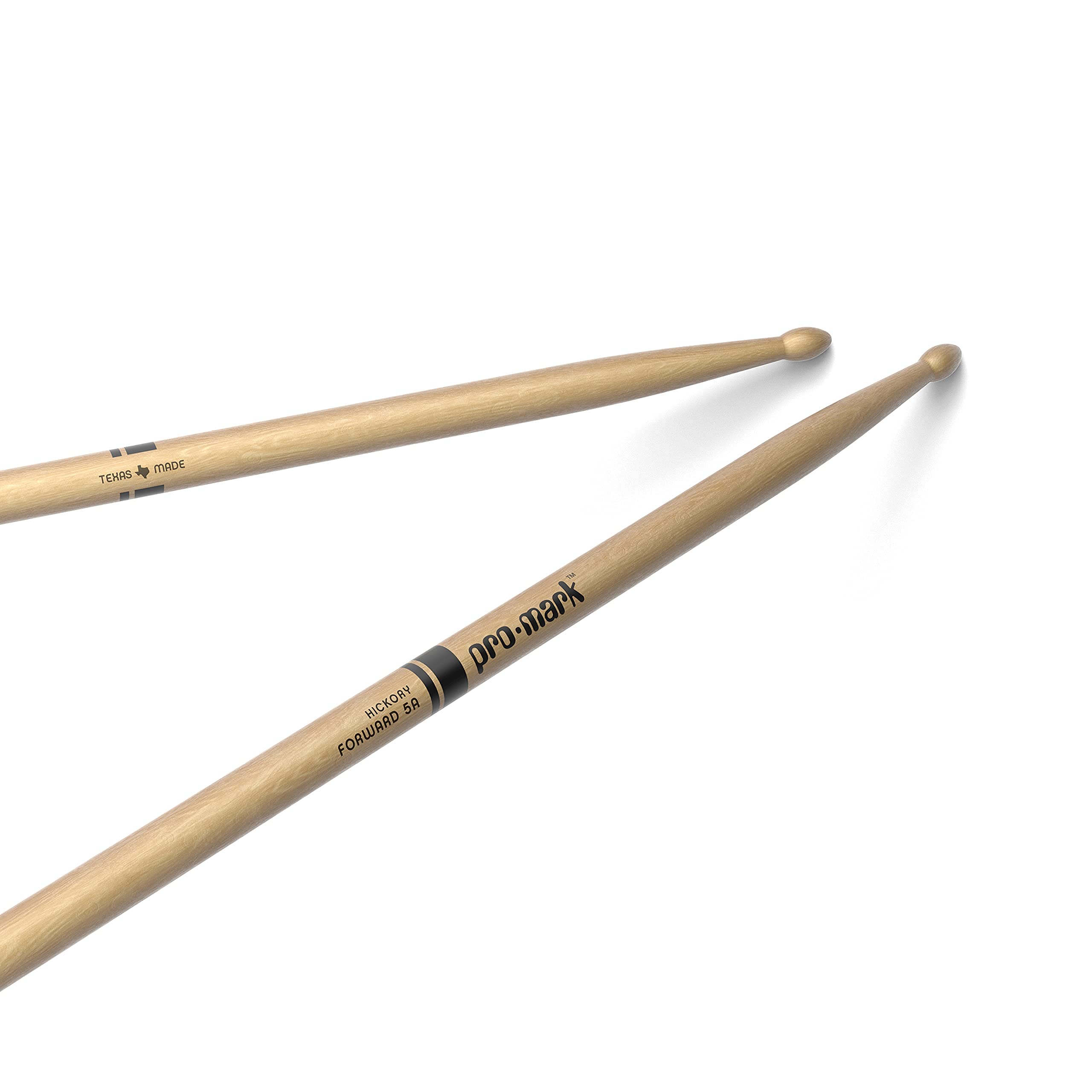 Evans RF12G Pad Allenatore RealFeel, 12 Pollici+ProMark TX5AW Bacchette in Hickory con Punta in Legno