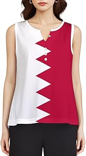 Women's Athletic Sleeveless Cape Verde Flag Summer T-Shirts Fitness Running Swim Shirt Workout Tank Tops