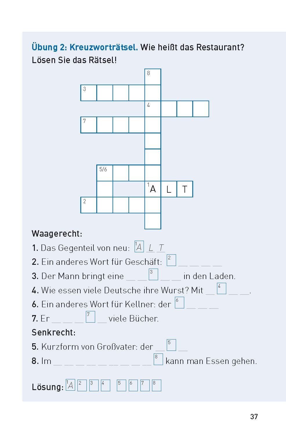 Zwei Katzen in Köln: Deutsch als Fremdsprache (DaF) A1