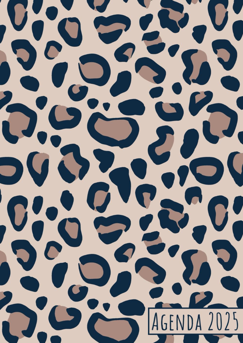 Agenda Settimanale 2025 - Leopardo: Da Gennaio a Dicembre | 1 Settimana su 2 Pagine | Formato Grande - A4 | 21x29,7 cm | Planner con Linee | Italiano (Italian Edition)