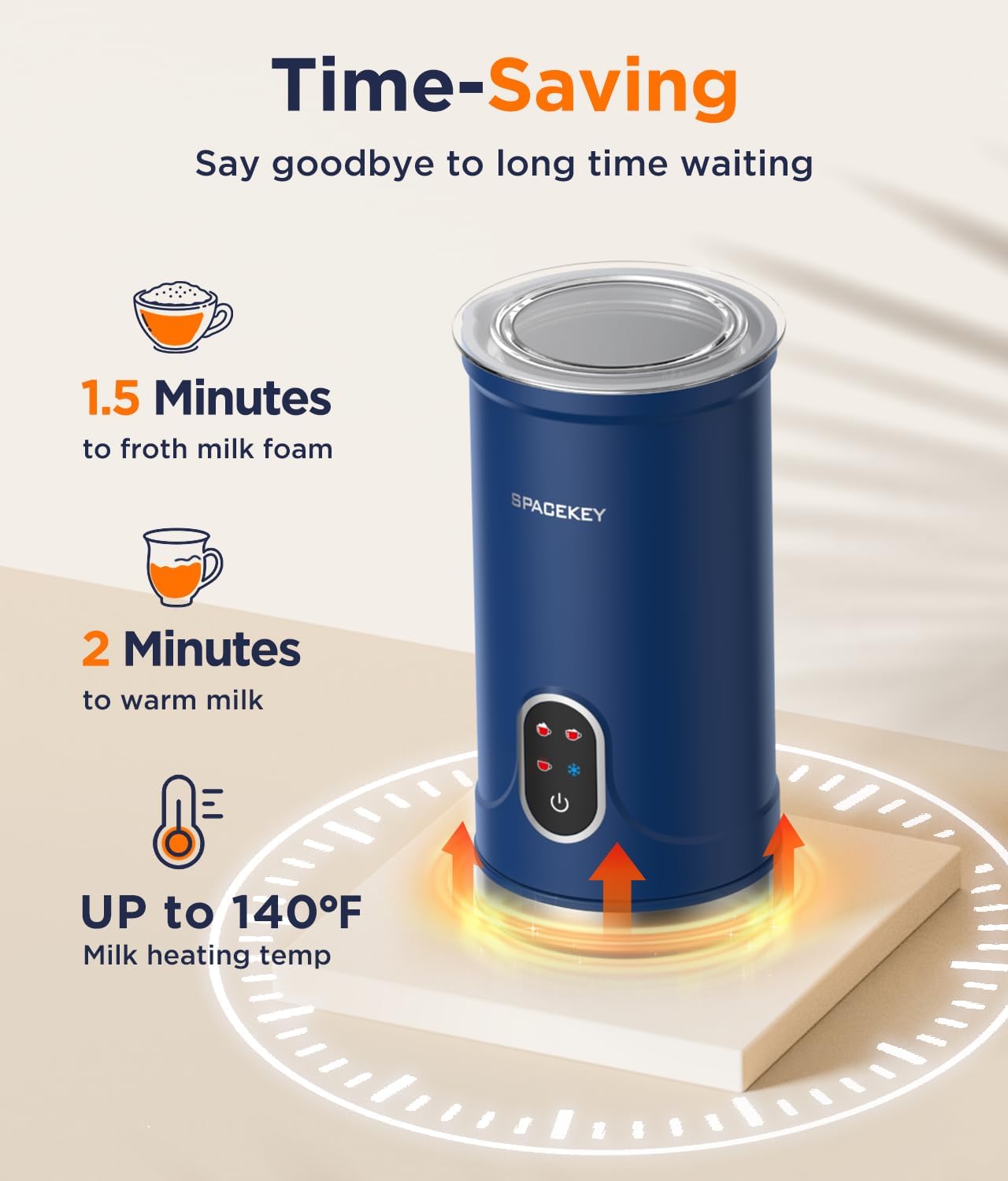 Hot Airy Foam for Latte