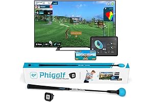 SwingLogic swing addition indoor outdoor golf games swing stick and sensor smart home gym equipment.