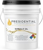 Presidential Shingle Oil 5 Gallon - Indoor Outdoor Wood Sealer, Low Odor UV Protection, Enhances Natural Grain, Made in USA