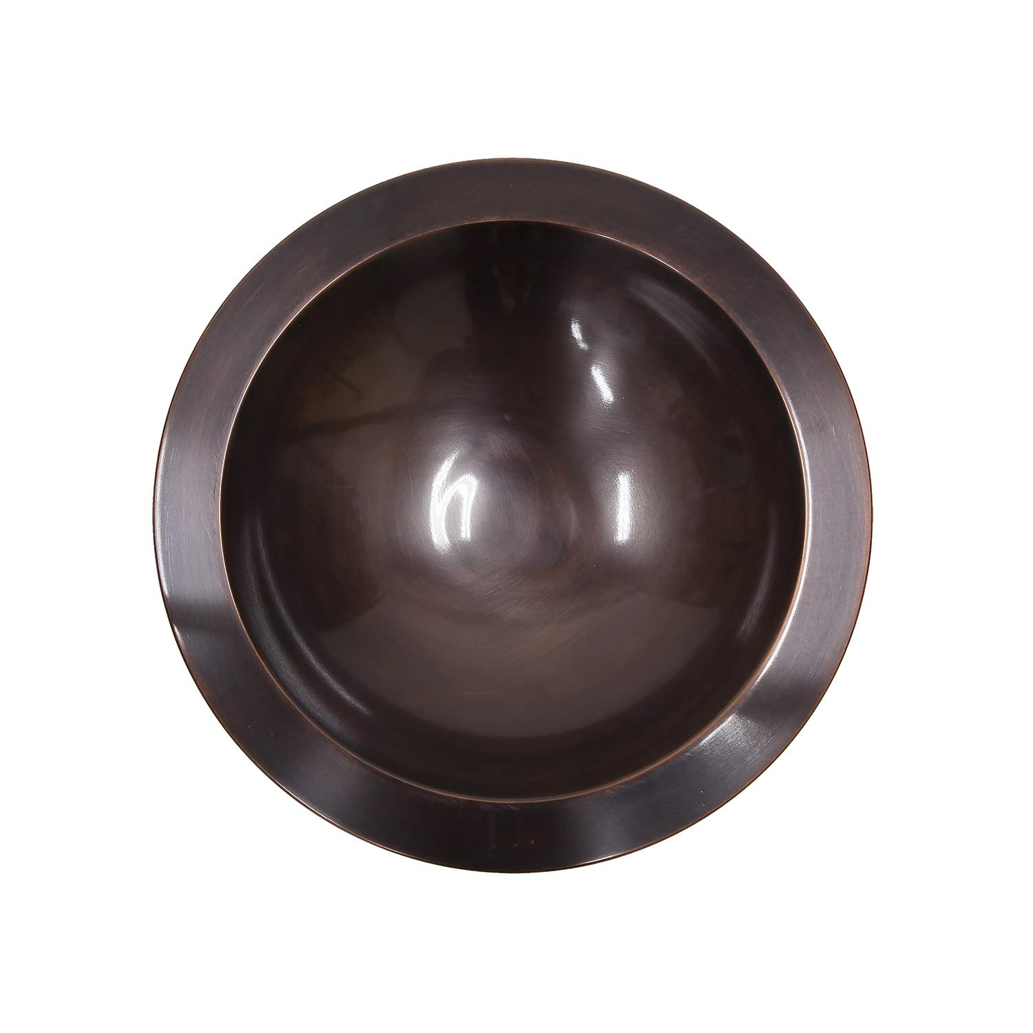 Achla Designs BB-05-WM Classic II uchwyt ścienny do kąpieli dla ptaków, antyczna miedź, czarny