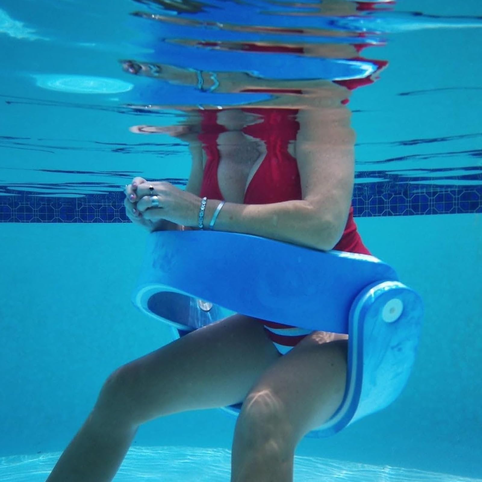 Chaise Flottante pour Piscine Selle Stable Hamac Sièges Adultes Plage Lac