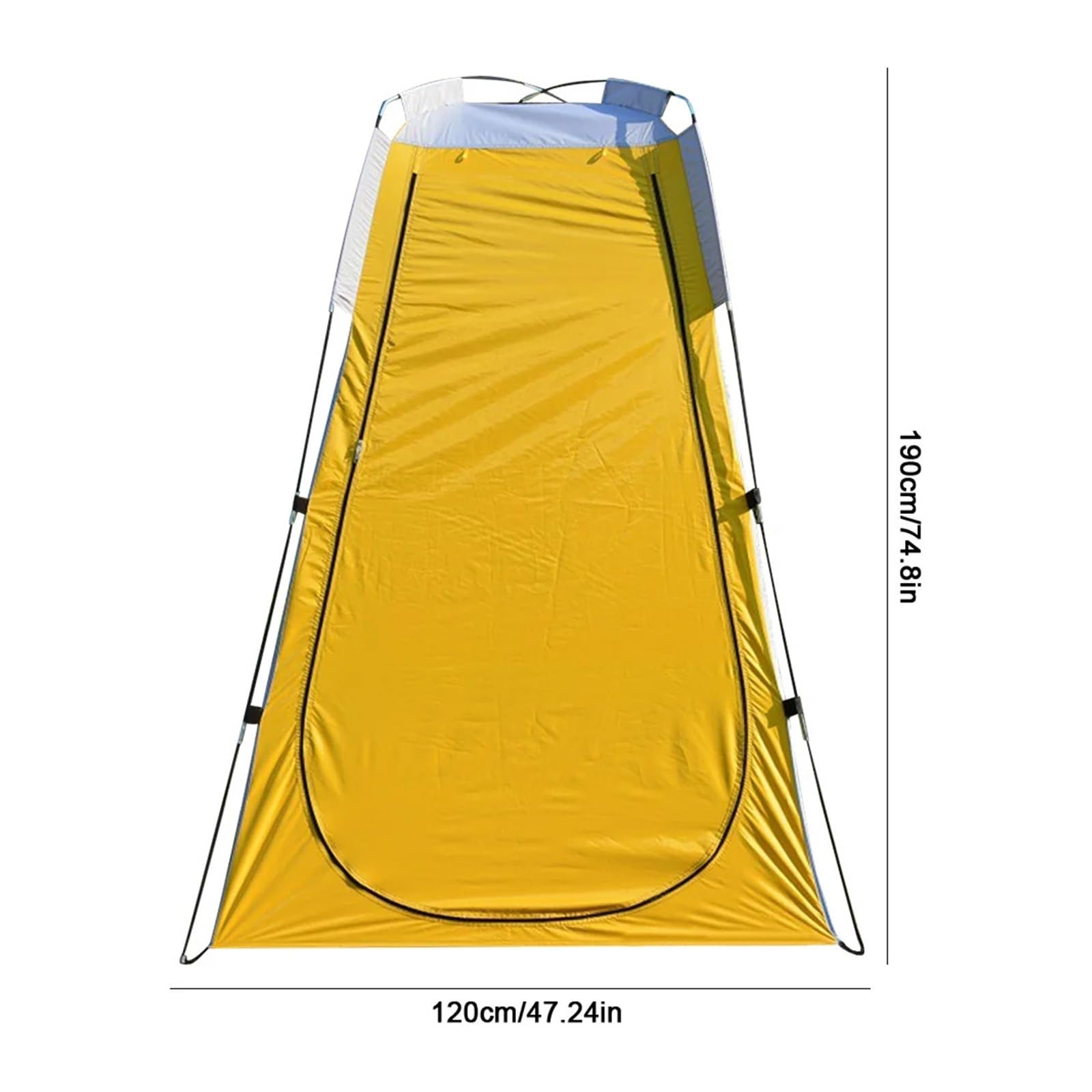Tenda da campeggio portatile Tenda da bagno portatile Protezione UV Spogliatoio riparo toilette con doccia spiaggia impermeabile for campeggio all'aperto