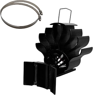 Heat Powered Stove Fan, Efficient Heat Distribution