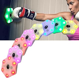 DTREEL Smart Wireless Induction Reaction Training Light, With App, For Improve Speed Agility, Training Reflex, Attention, Boxing Reflex, For All Ages