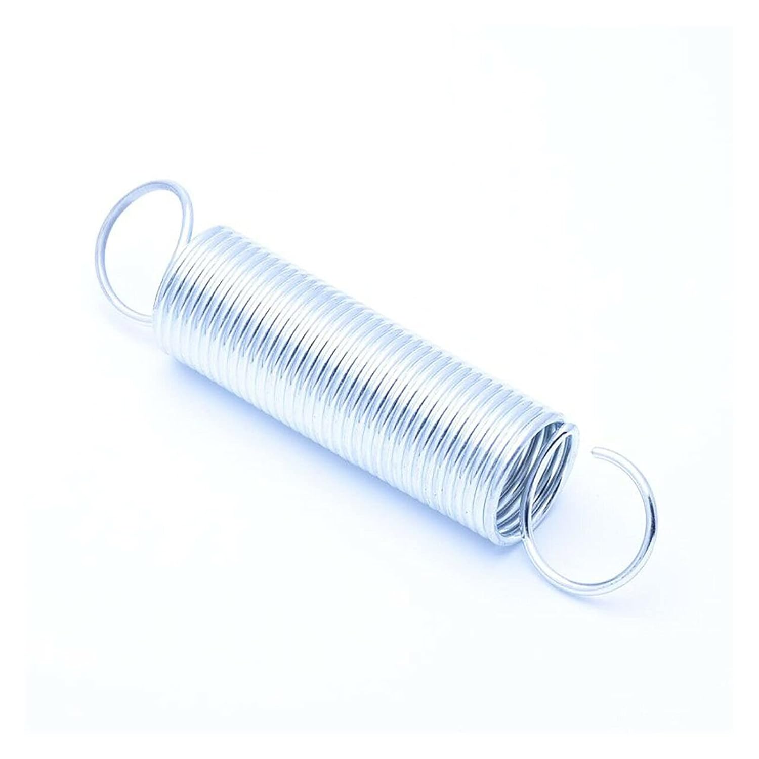 Generic Metal Tension Spreplacement 1 Piece of 2Mm Wire Diameter Bright Galvanized Extension Sptension Spwith Open Hook, Outer Diameter 12-25Mm, Length 40-100Mm
