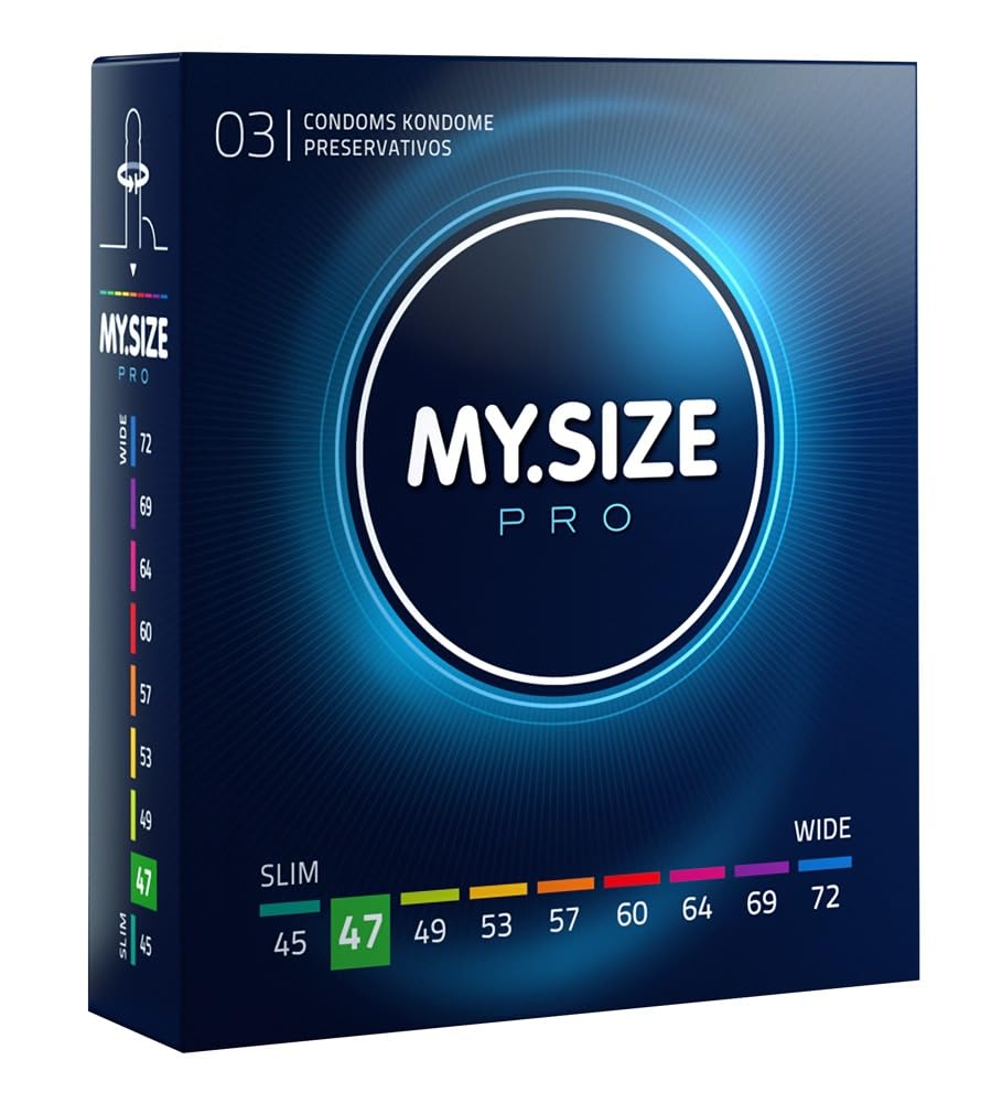 My Size - (47mm) Pro Condoms - 3 Pieces