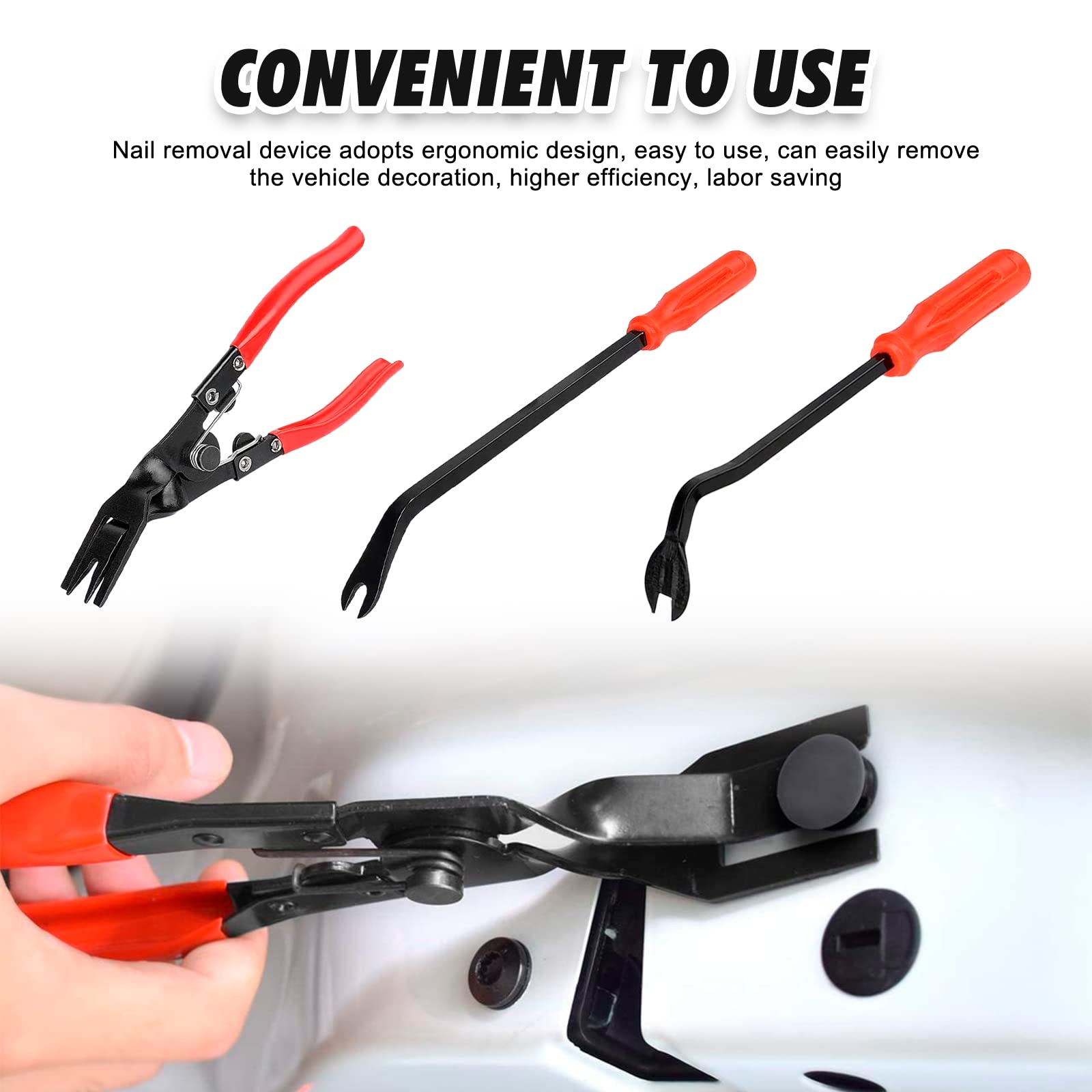 Rimuovere Le Pinze Per Clip, Pinza per Rivetti in Plastica, Pinze per