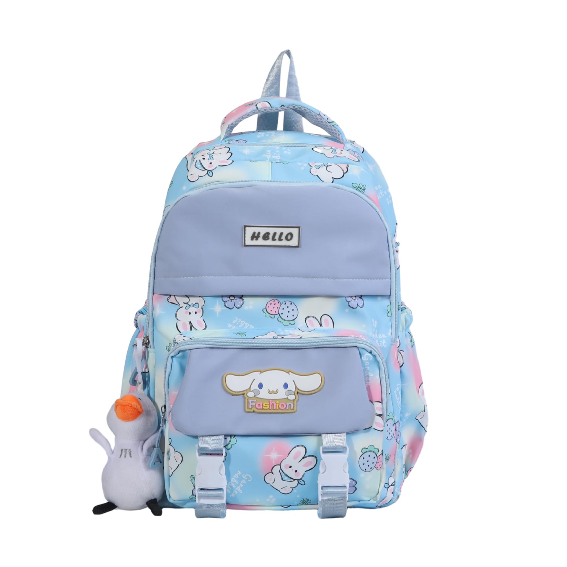 3NH® Cinnamon Roll Kulomi Cute Cartoon Backpack for Girls, 16" Laptop Backpack, Brown, Waterproof, Elementary School, 3-6 Grade, 3L, Polyester-image-42