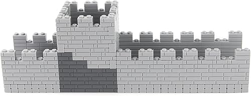 Miniatura 7 de Feleph Juego de 260 piezas de ladrillos de perfil de mampostería, bloques de construcción para piezas y piezas de pared, kit de juguetes a granel