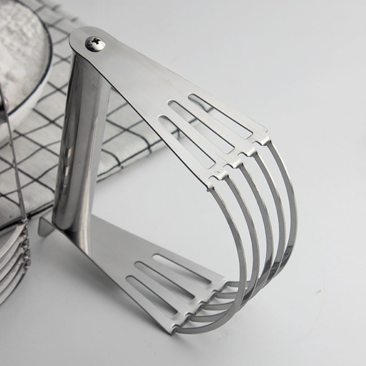 Dough Blender Stainless Steel Pastry Cutter for Baking Pizza Dough
