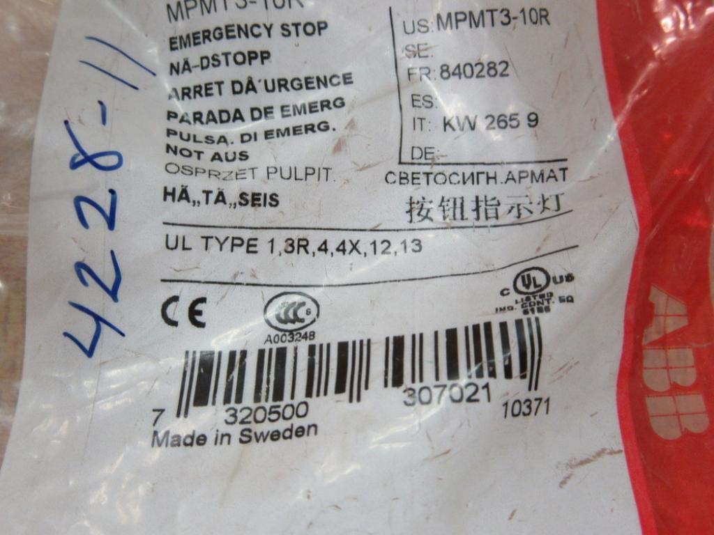 abb-entrelec – Fungo emergenza mpmt3 – 10R