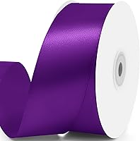 Vista 127 de Cinta de satén de 5/8" x 100 yardas - Cinta de seda naranja otoñal con carrete - Ideal para envolver regalos, ramos florales, manualidades