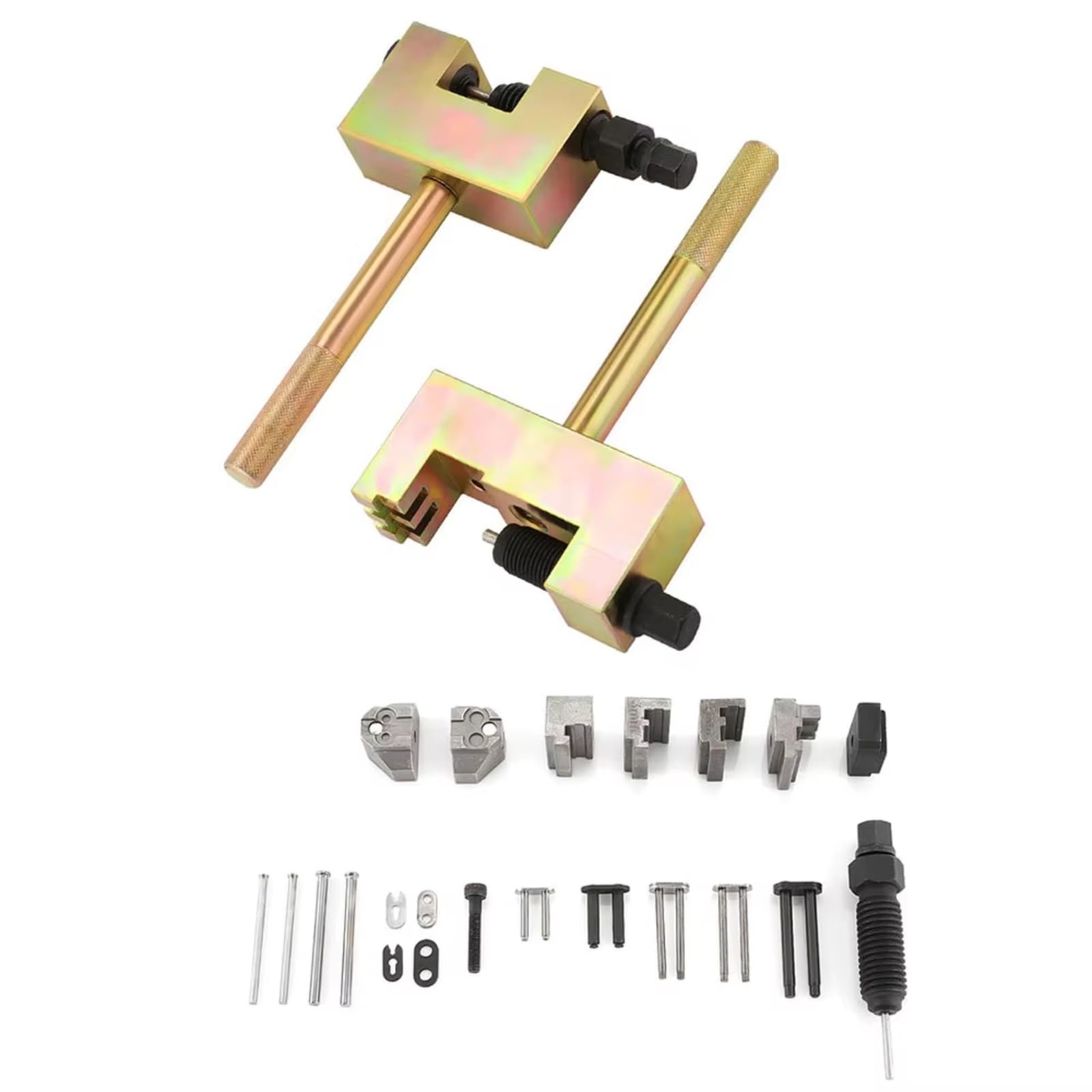 Conjunto De Extracción De Cadena Control Remachado De Cadena De Distribución 602589023300 602589003900 Compatible con Benz para Viano para Vito 2003-2010 Kit Calado Distribucion
