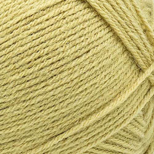 Image of Lion Brand Yarn Pound of Love, Large Value Yarn for Knitting, Crochet, and Crafts, Straw, 1 Pack | Large Skein Everyday Basic 100% Acrylic Worsted Weight Knit Fiber for Baby Blankets, Classic Afghans, Sweaters, Scarf Sets