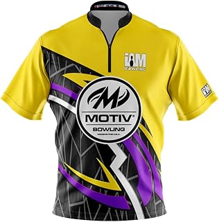 Logo Infusion Dye-Sublimated Bowling Jersey (Sash Collar) - I AM Bowling Fun Design 2021-MT - Motiv (XX-Large) Multicolored