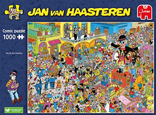 Jan Van Haasteren, Dia De Los Muertos, Puzzle 1000 Teile Erwachsene – Ansicht 3