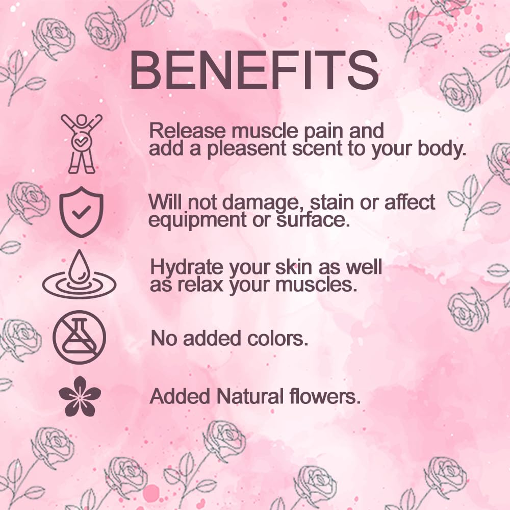 ArmourMe Natural Himalayan Bath Salts | Elegance for Bathing Bliss | Nourishing Essential Care for Skin and Muscle Relaxation| Added Natural Flowers | No Added Colors (Rose, 200 Grams) 1