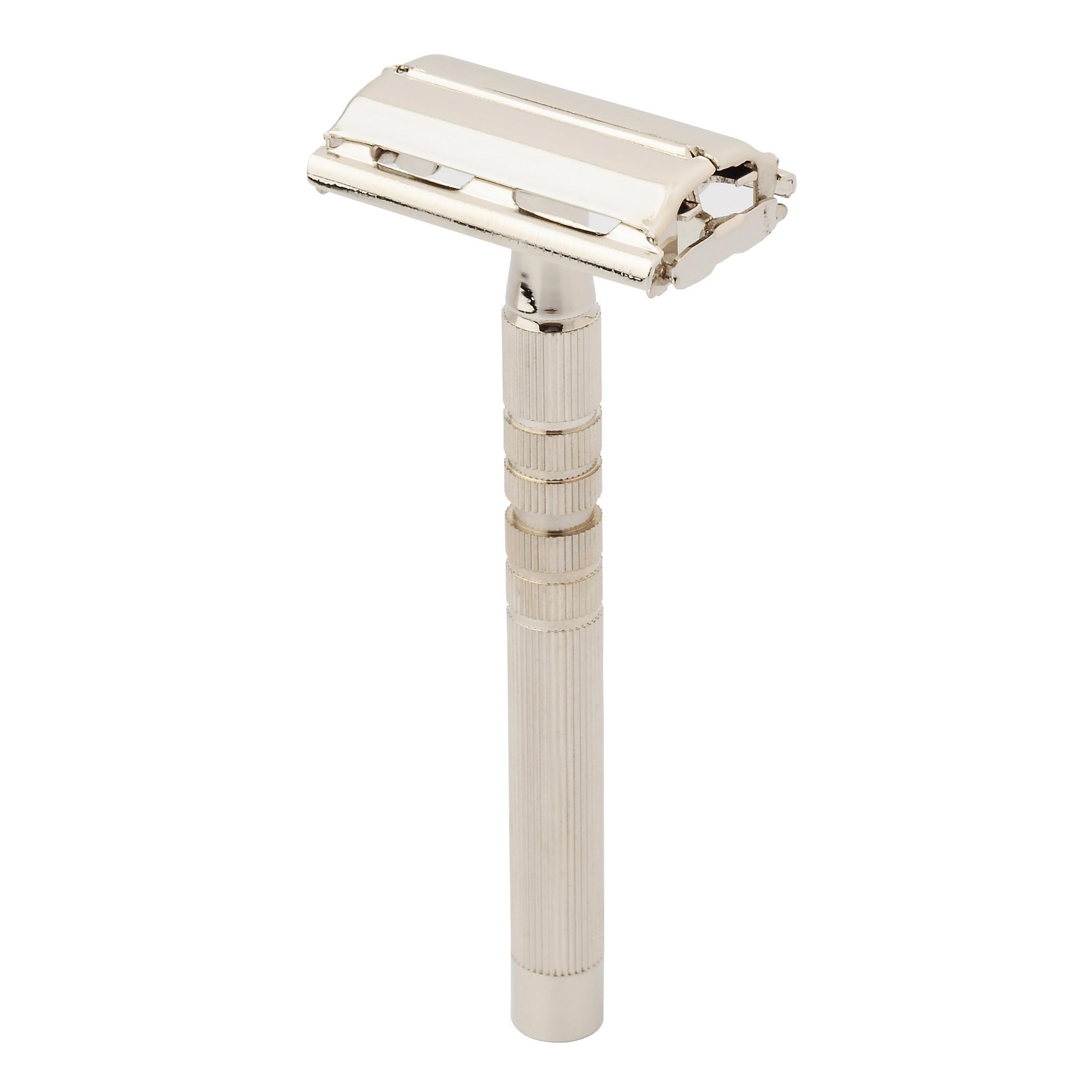 Pearl Shaving Double Edge Butterfly Safety Razor LS-01 (Nickle)