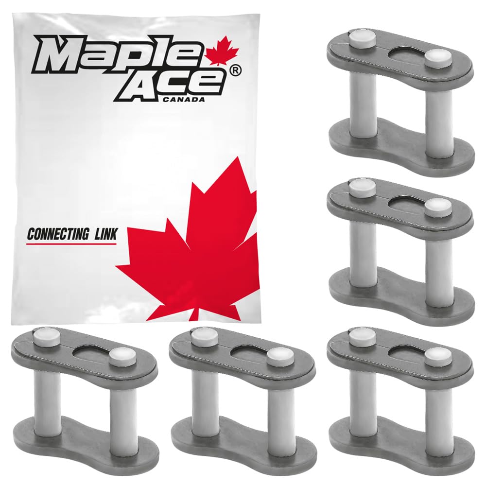 MAPLE ACE #100 Connecting Master Link for Roller Chain Single Strand (Qty 5)