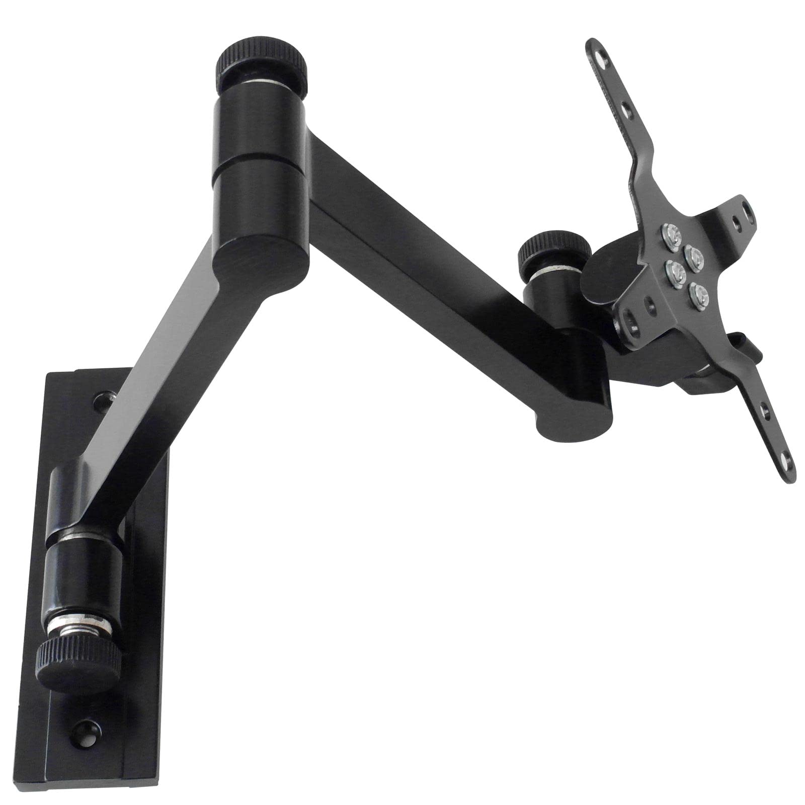 Drall Instruments Supporto da Parete per Monitor (Approvato TÜV SÜD) per Monitor TV TFT/LCD/LED da 33 a 82 cm (13 '- 32') VESA 75 100 Modello: L52B