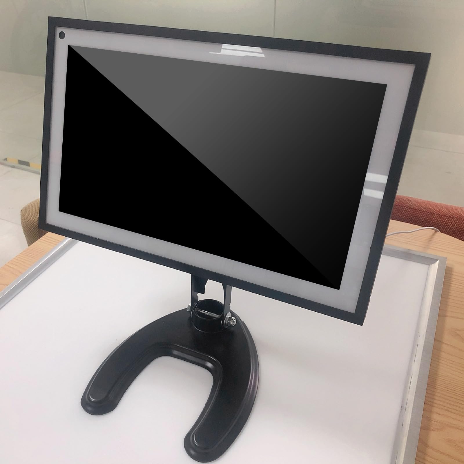 Soporte giratorio para 15 monitores, plegable, para tableta de escritorio inteligente