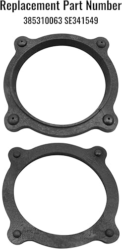 Miniatura 3 de AUGREX 385310063 SE341549 Kit de montaje de sello de brida de piso para caravana kit de sello de inodoro para autocaravana y remolque apto para