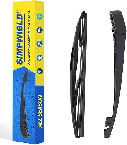 Miniatura 10 de SIMPWIBLD Escobilla de repuesto para limpiaparabrisas trasero Mini Cooper 2006-2018, repuesto de equipo original de 10 pulgadas (juego de 2)