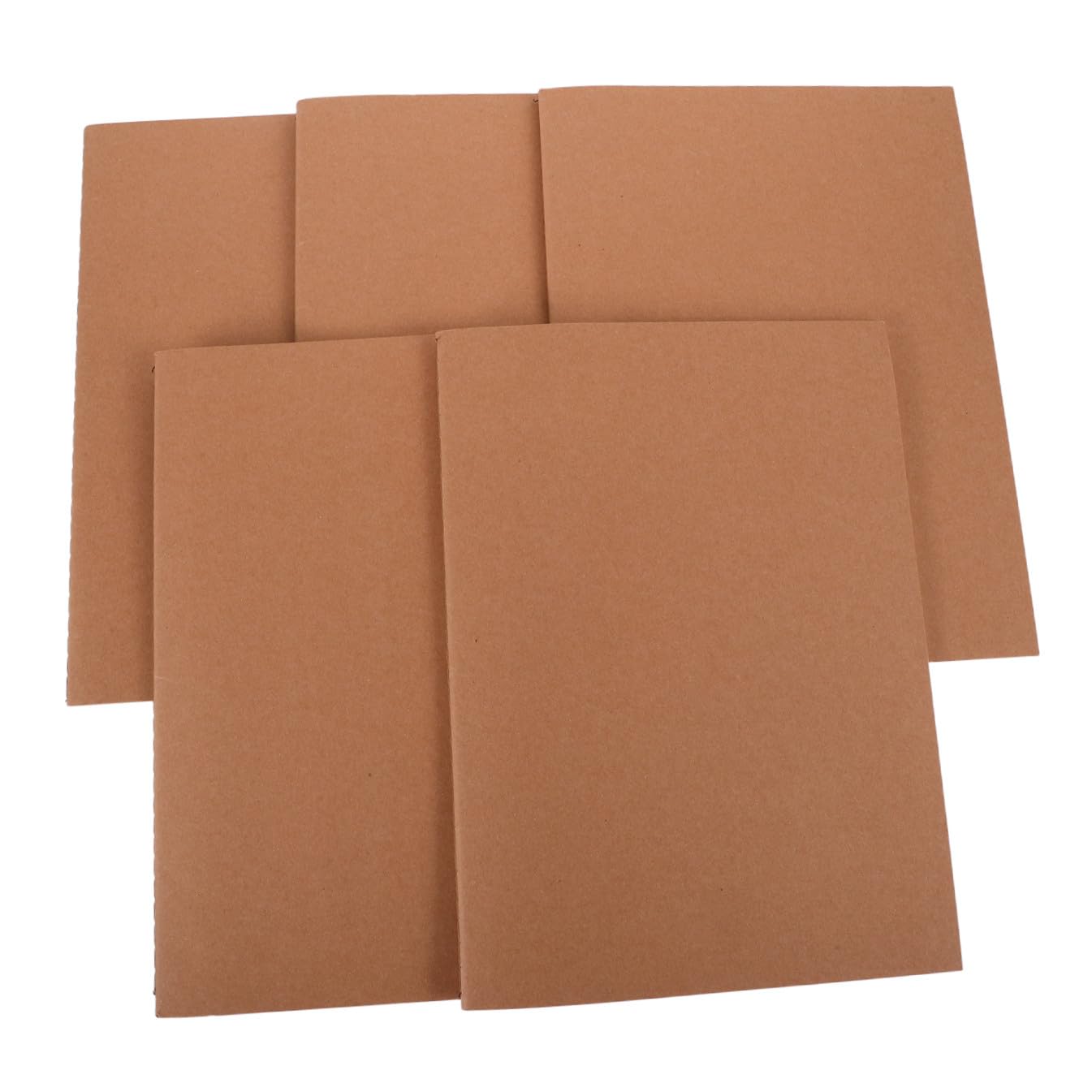 5 Stück-pack A4 Notizbuch mit Leeren Seiten, Unliniert, Papier