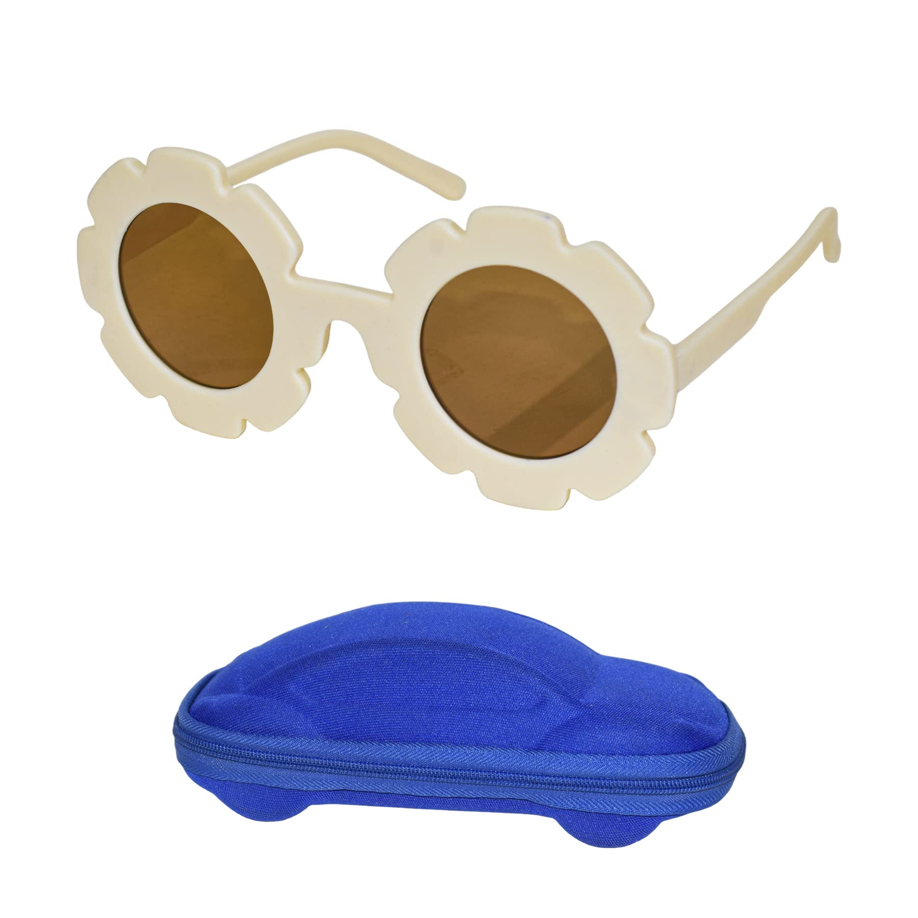 Koochie-Koo Plastic Kids Unisex Sunglasses with UV Protection Lens, Cooling Glass for Kids