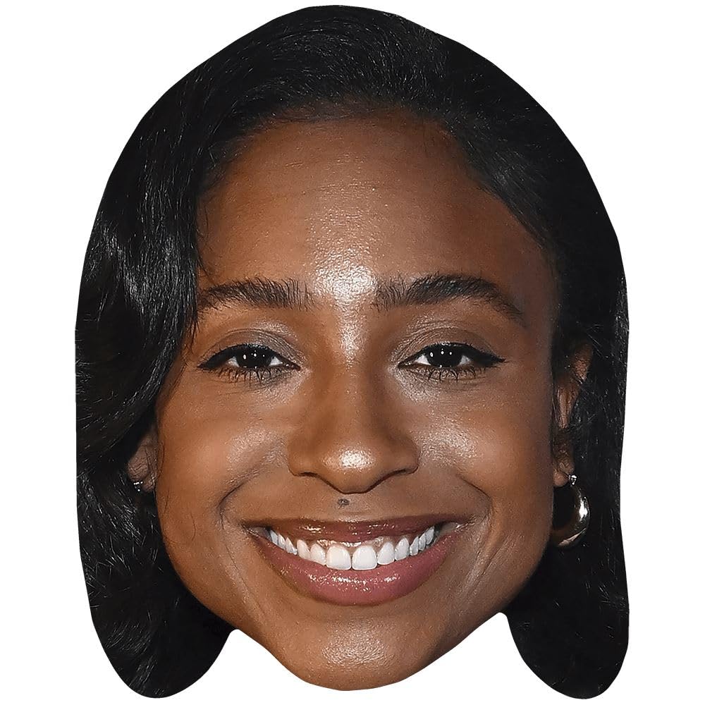Taylor Polidore (Smile) Celebrity Mask, Flat Card Face, Fancy Dress Mask