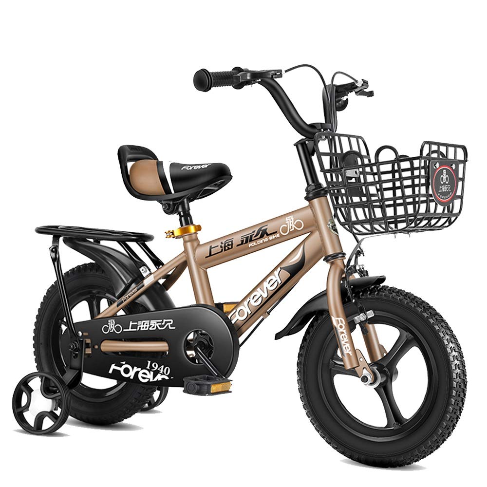 Amazon | FUFU 子供用自転車子供用自転車12/14/16/18インチの男の子と