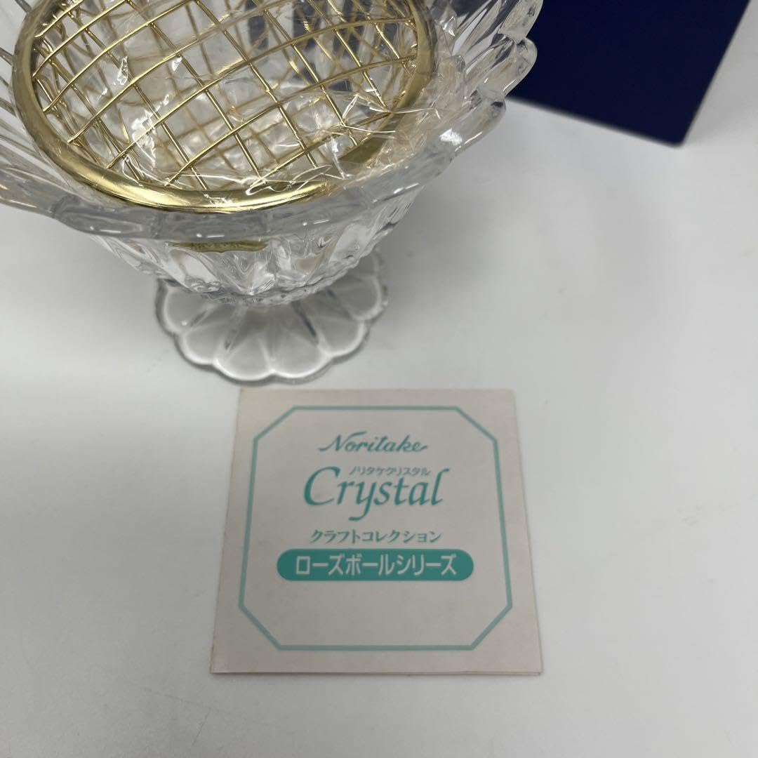 Amazon.co.jp: ローズボール ノリタケクリスタル 花瓶 花器 管理.KT